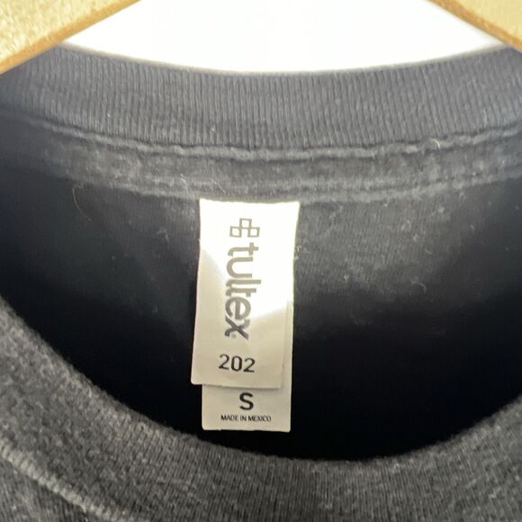 Rather Be Fishing T-Shirt Men's Small S Short Sleeve Crew Neck Logo Black - Picture 3 of 3